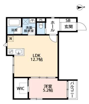 J’sコート文京千駄木 （ジェイズコートブンキョウセンダギ） 1階 1LDKの間取り