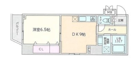 ＣＡＶＥ　ＹＵＳＨＩＭＡ（ケイブ湯島） 14階 1DKの間取り