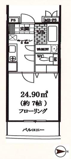 本郷SSレジデンス【本郷エスエスレジデンス】 9階 1Kの間取り