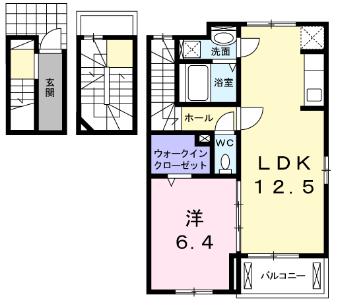 【築浅】プレミール新大塚 3階 1LDKの間取り