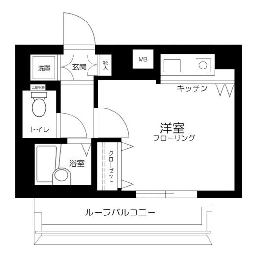 ブライズ御茶ノ水 8階 1Rの間取り