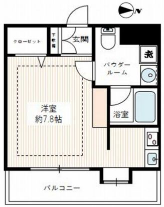 VIVRE本郷【ヴィーヴ本郷】 10階 1Rの間取り
