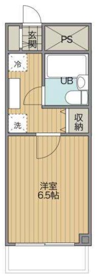 コンフォート目白台 3階 1Kの間取り
