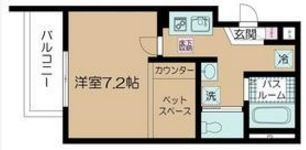 【築浅】フェリーチェ千石 1階 1Kの間取り