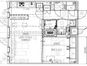 GENOVIA新大塚（ジェノヴィア新大塚） 4階 1LDKの間取り