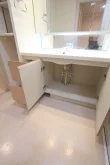 独立洗面台収納