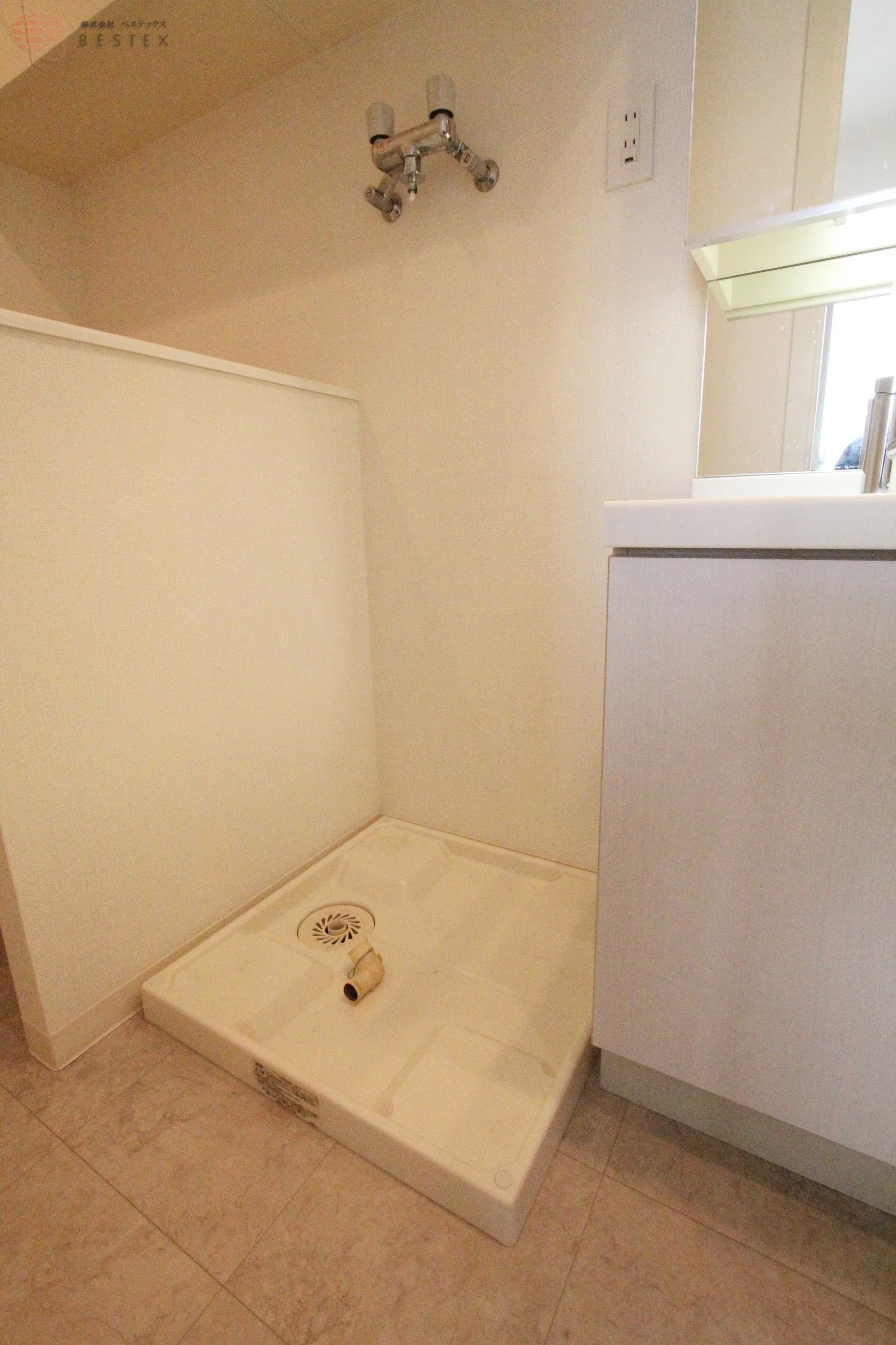 室内洗濯機置き場