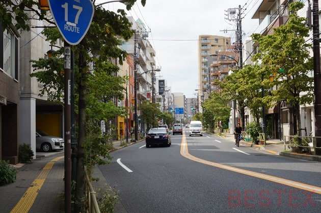 本郷通りから白山駅方面に続く通り