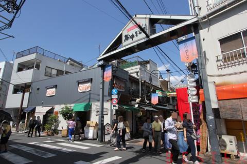 根津・千駄木の路地とお店