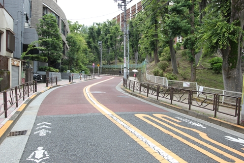 湯立坂(中腹)
