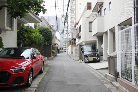 大塚1丁目の住宅街