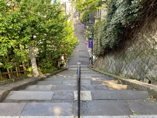 文京区湯島 男坂