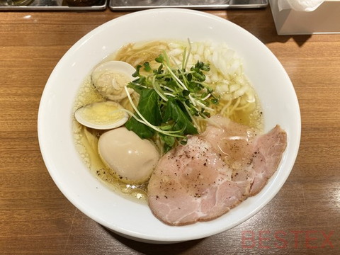 赤鶏と蛤の淡麗中華そば