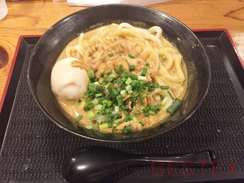 汐満の豚カレーうどん